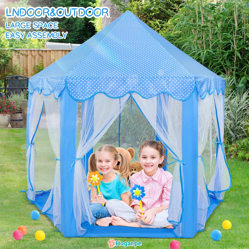 Castillo Tul Carpa Casita de Juegos para Niños
