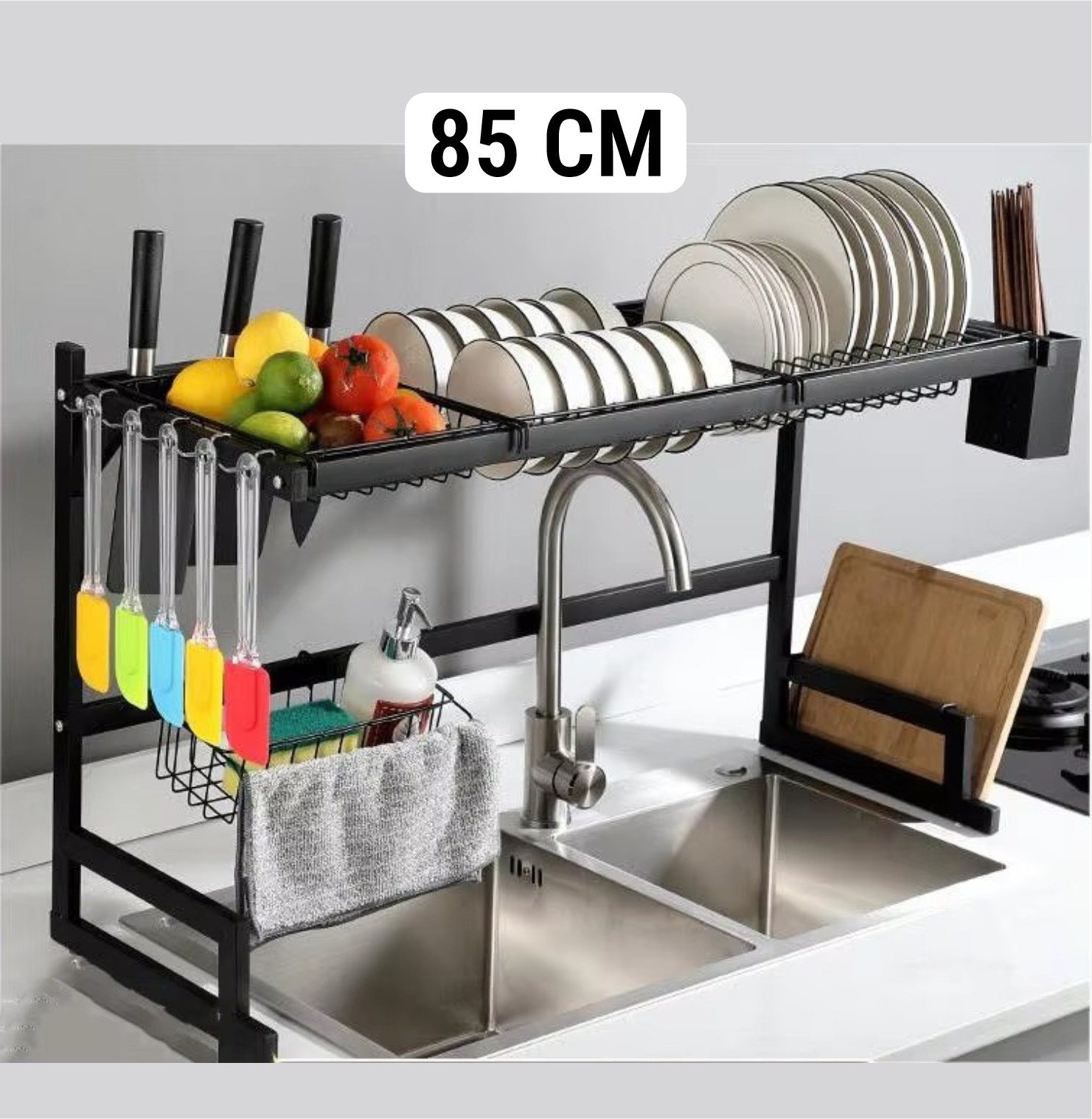 Estante escurridor de platos 85 y 65 cm