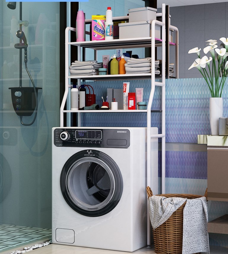 Organizador Metálico para Lavadora de 3 Niveles